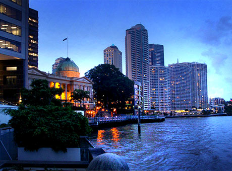 Brisbane twilight