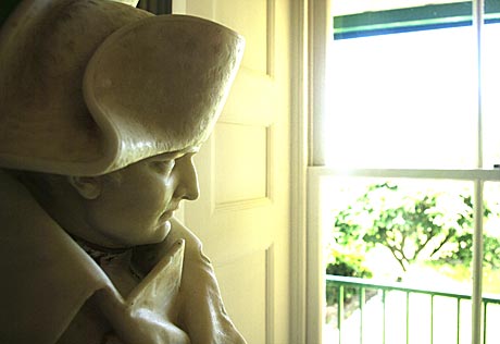 buste Napolean Bonaparte, Briars House, Jamestown, Saint Helena, South Atlantic Ocean