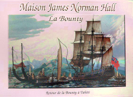 retour de la Bounty  Tahiti, James Norman Hall