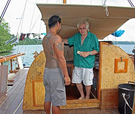 Pullman, catamarans, Tonga