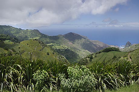 landscape, Diana's Peak, Saint Helena, South Atlantic Ocean