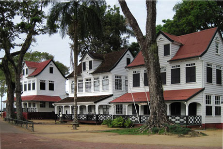 Zeelandia officierswoningen, Suriname
